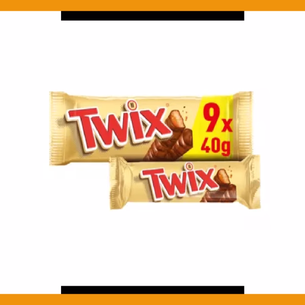 Twix - 9 pack 9x40g