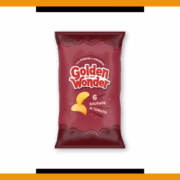 Golden Wonder Sausage + Tomato 6 pack 6x25g