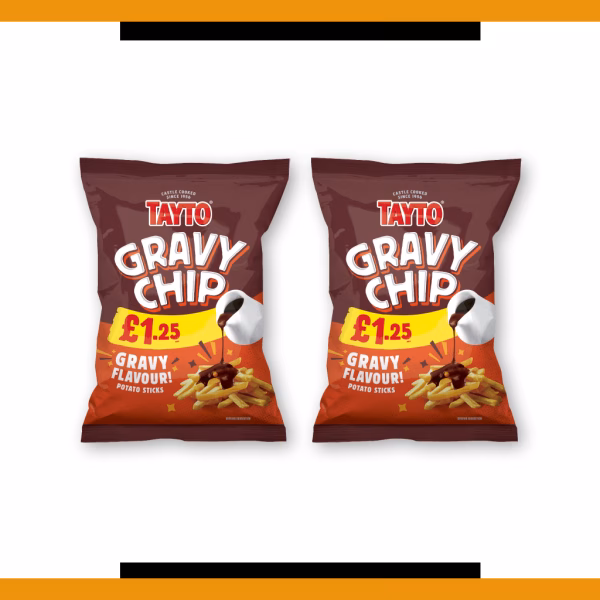 Tayto Gravy Chips 70g (2 Packs)