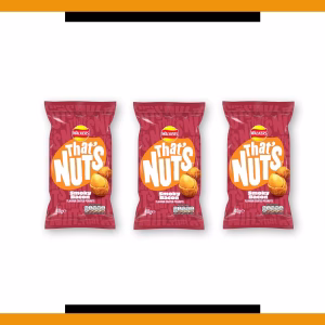 Walkers That's Nuts - Smoky Bacon Coated Peanuts 40g (3 Packs)
