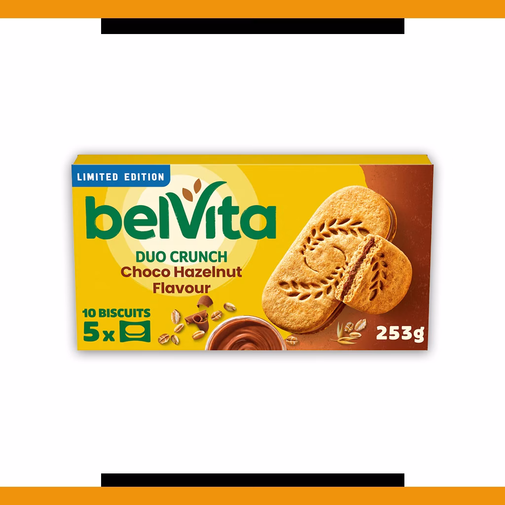 Belvita Duo Crunch Choco Hazelnut 253g