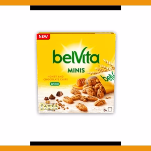Belvita Minis - Honey & Choc Chips 210g