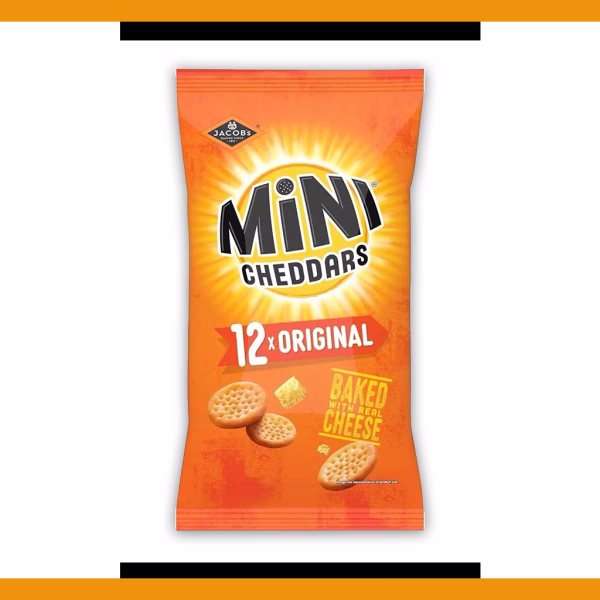 Jacob's Mini Cheddars 12 Pack 276g