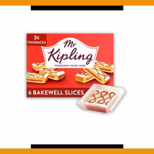 Mr Kipling Bakewell Slices 6pk