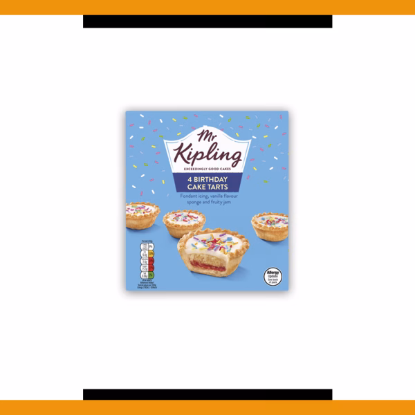 Mr Kipling Birthday Tarts 4pk