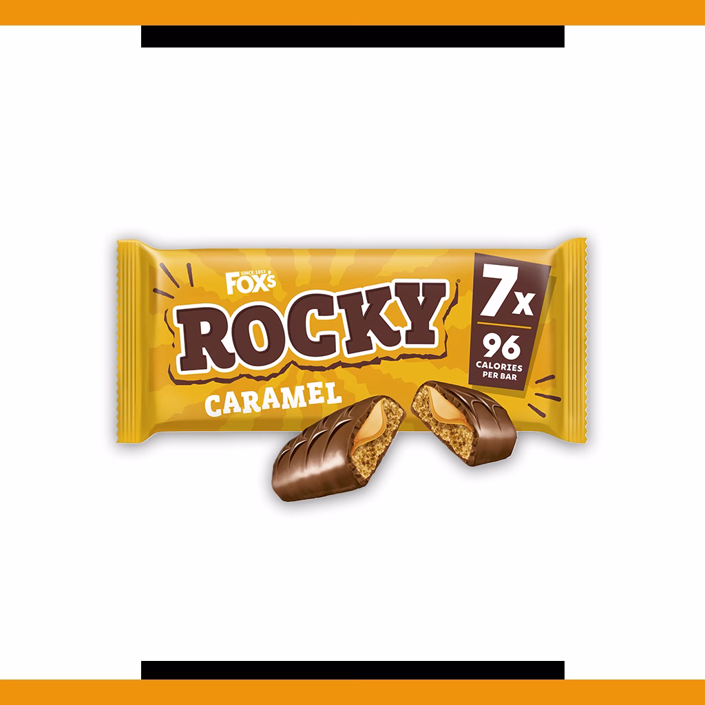 Rocky Caramel - 7 Pack 136.5g