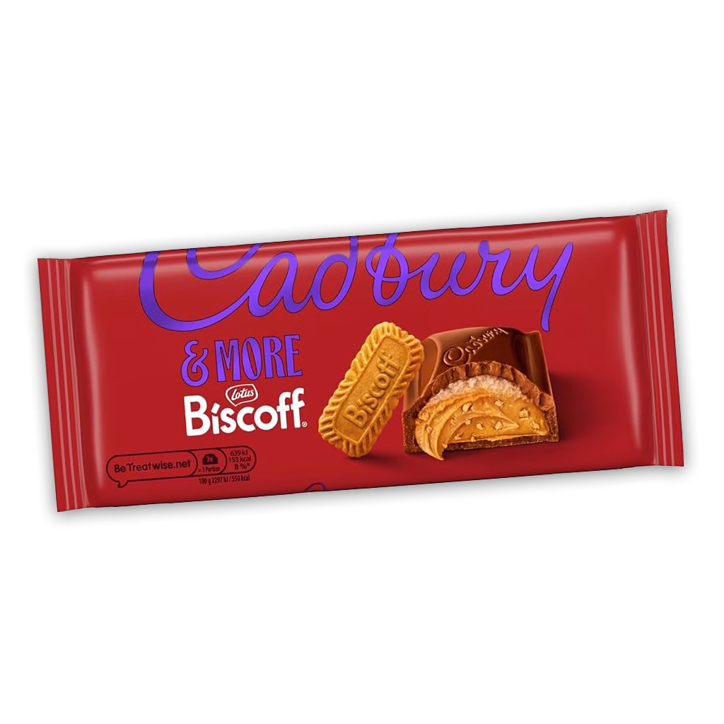 Cadbury & More Lotus Biscoff 195g