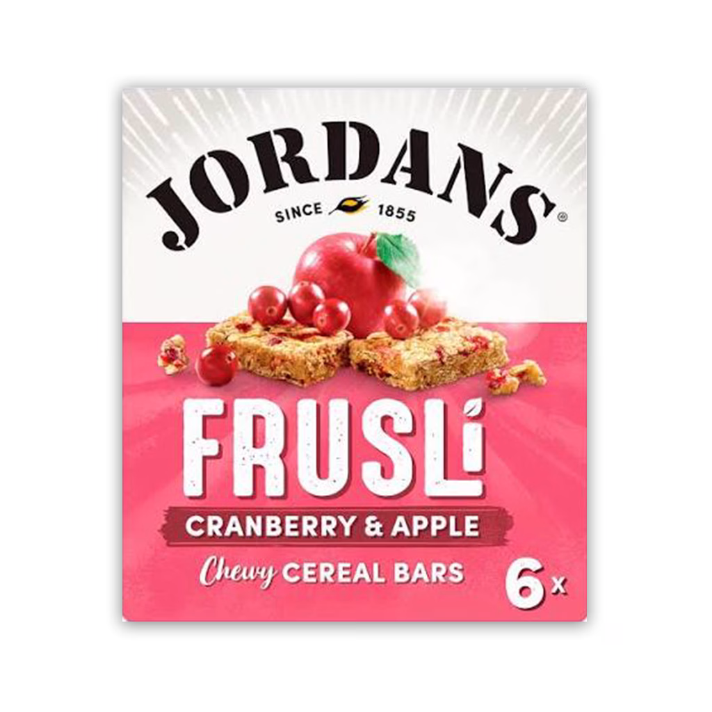 Jordan's Frusli - Apple & Cranberry 6x25g