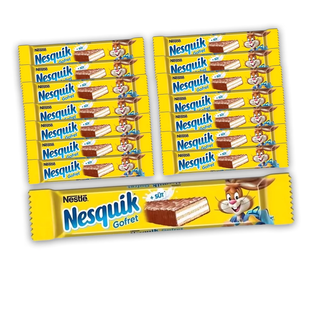 Nestle Nesquik Gofret Wafer 19g (15 Wafers)