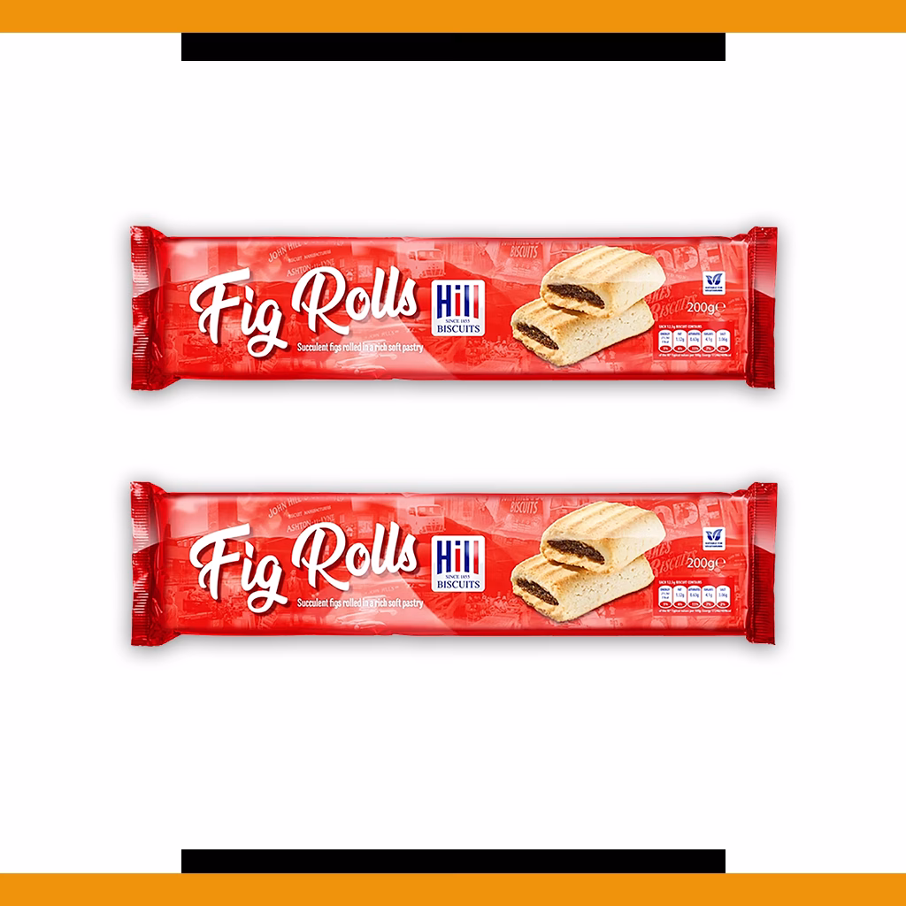 Hill Fig Rolls 200g (2 Packs)