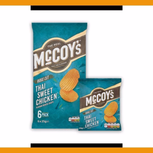 McCoy's Thai Sweet Chicken 6 Pack 6x25g