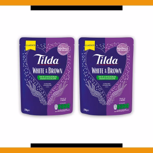 Tilda White & Brown Basmati Rice 250g (2 Packs)