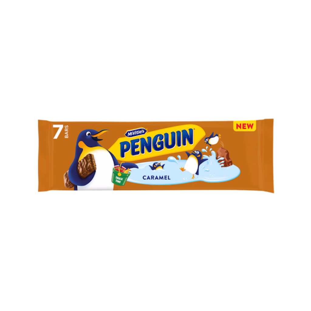 McVitie's Penguins Caramel 7 Pack 172.2g