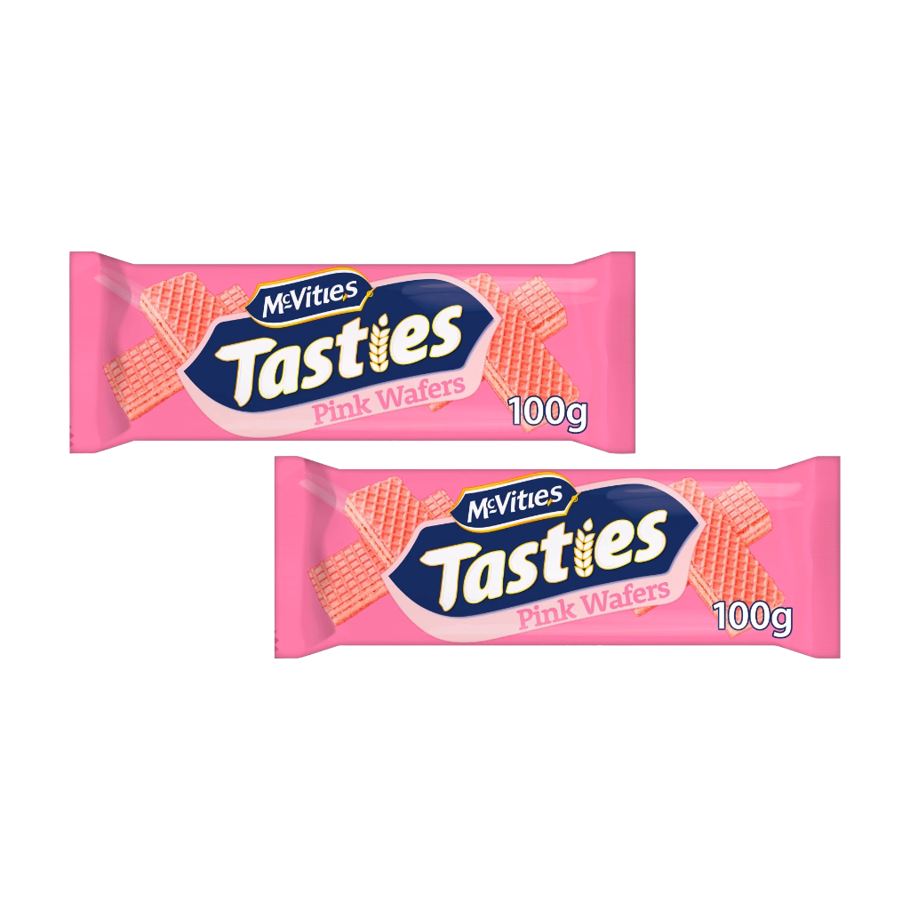 McVitie's Pink Wafers 100g (2 Packs)