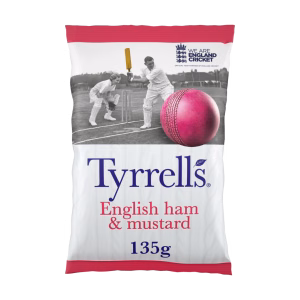 Tyrrells English Ham & Mustard 135g
