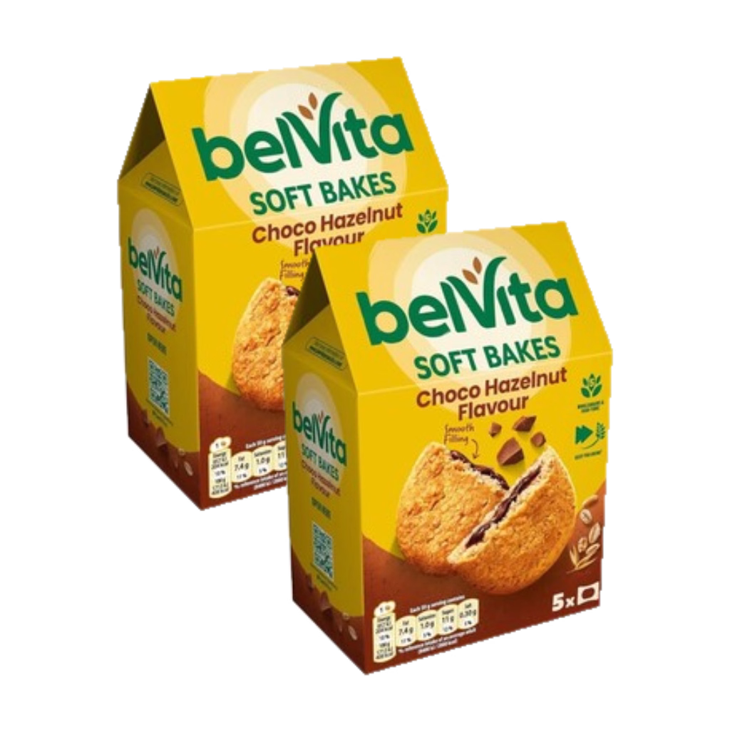 Belvita Soft Bakes - Choco Hazelnut 250g (2 Packs)