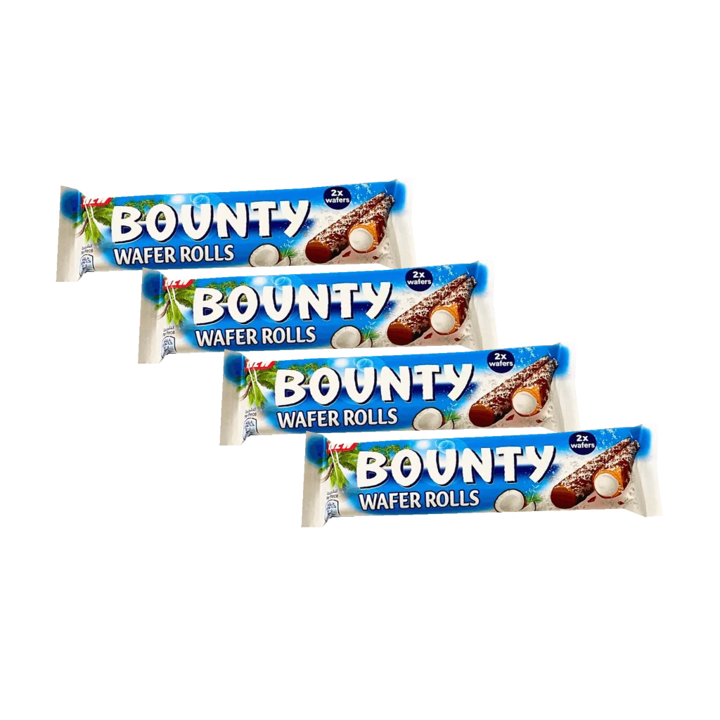 Bounty Wafer Rolls 23.4g (4 Packs)