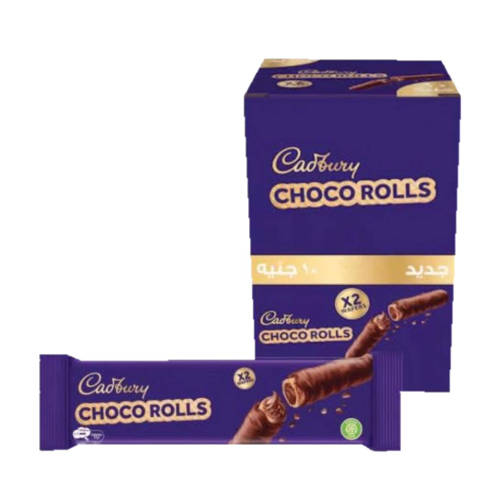 Cadbury Choco Rolls 22g (4 Packs)