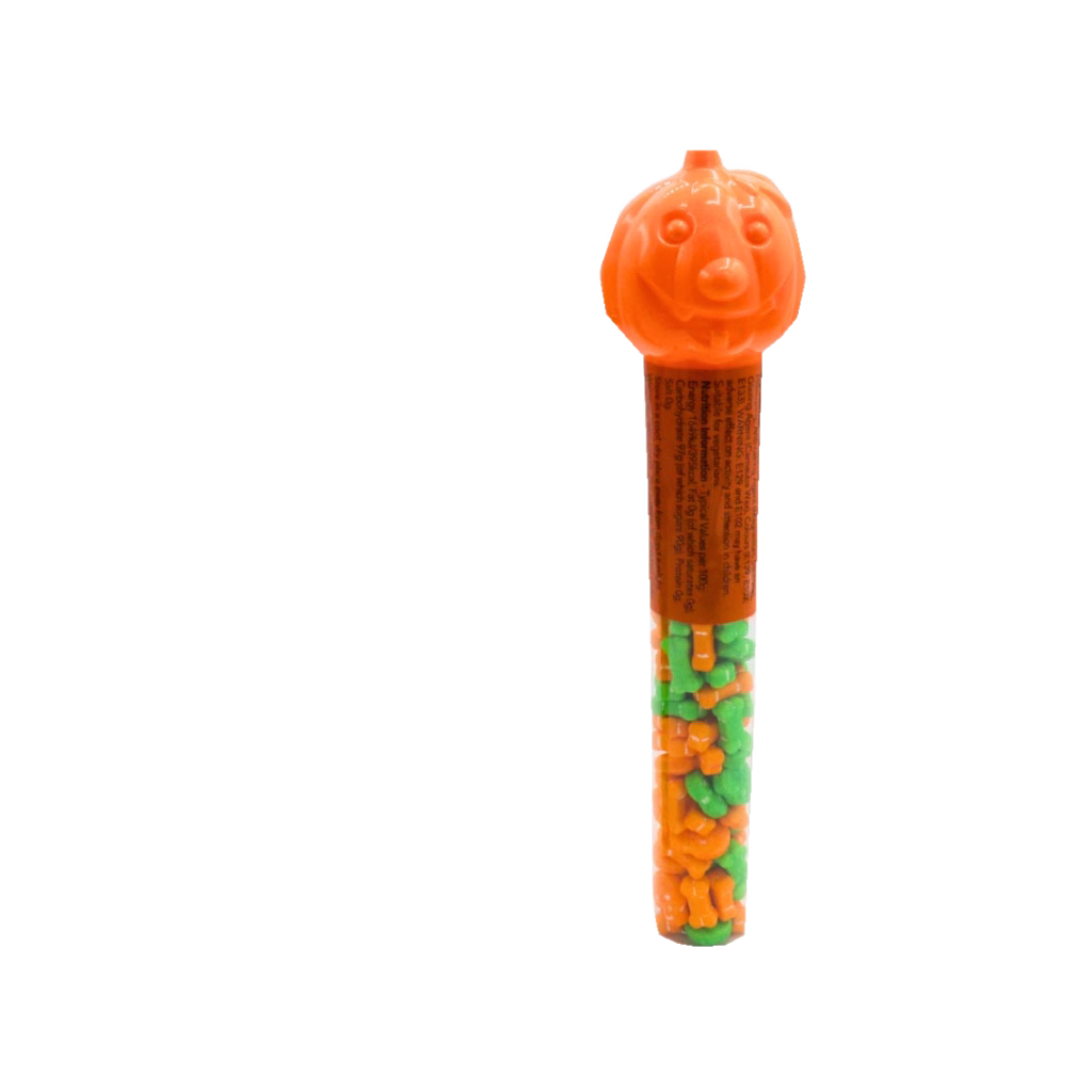 Candy Realm Spooky Tubes - Pumpkins 50g