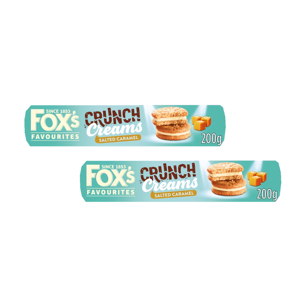 Fox's Crunch Creams Salted Caramel 200g (2 Packs)