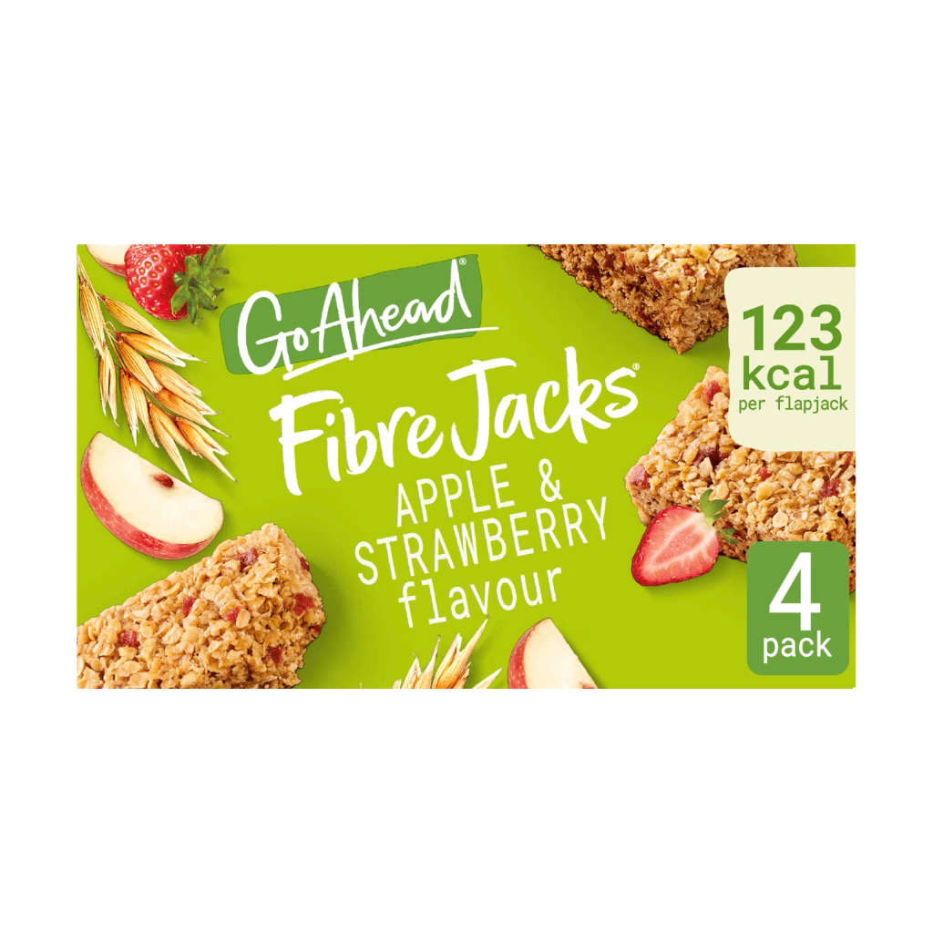 Go Ahead Fibre Jacks Apple & Strawberry 118.9g