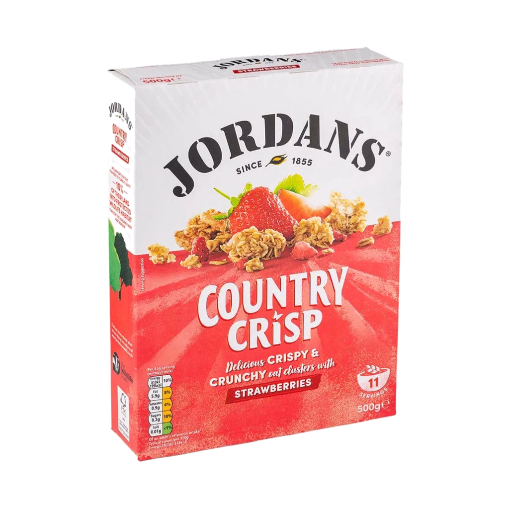 Jordans Country Crisp - Strawberry 400g