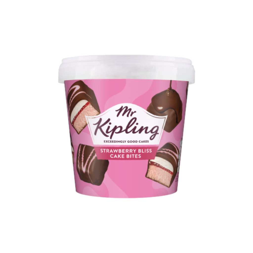 Mr Kipling Strawberry Bliss Cake Bites 205g